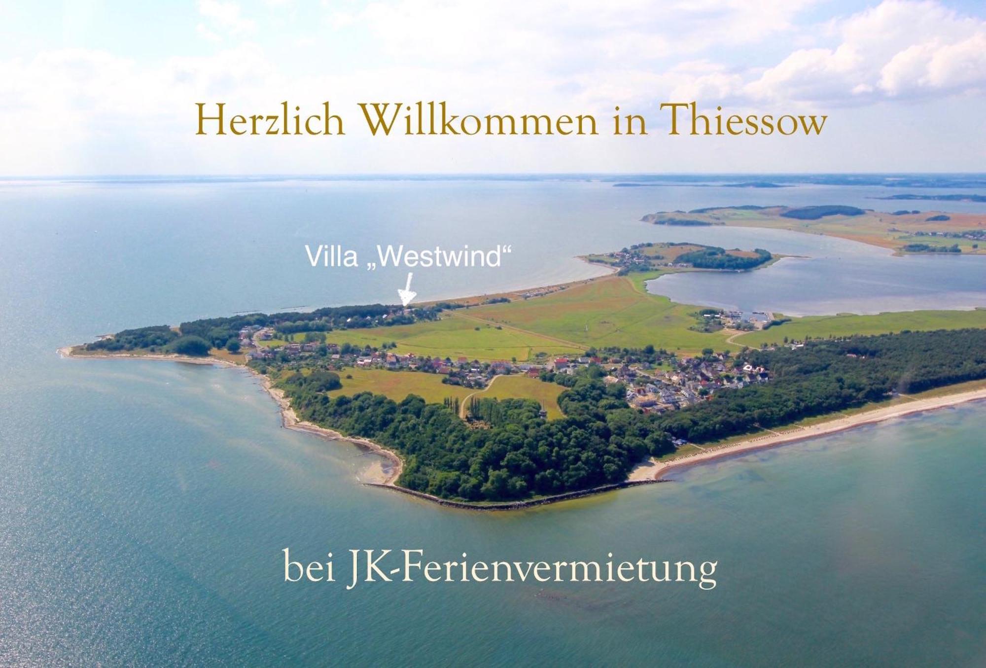 Ferienwohnung1 In Der Villa Westwind Тиссов Экстерьер фото